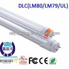 22W DLC 1200mm lampe à tube LED, lampe à tube ellipse led, vente chaude en 2013 lampes fluorescentes LED fluorescentes suspendues t8